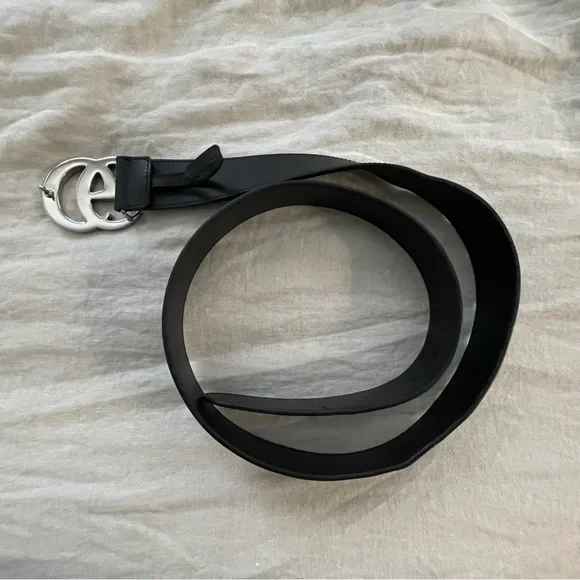Gucci Black GG Logo Belt - Picture 4 of 6